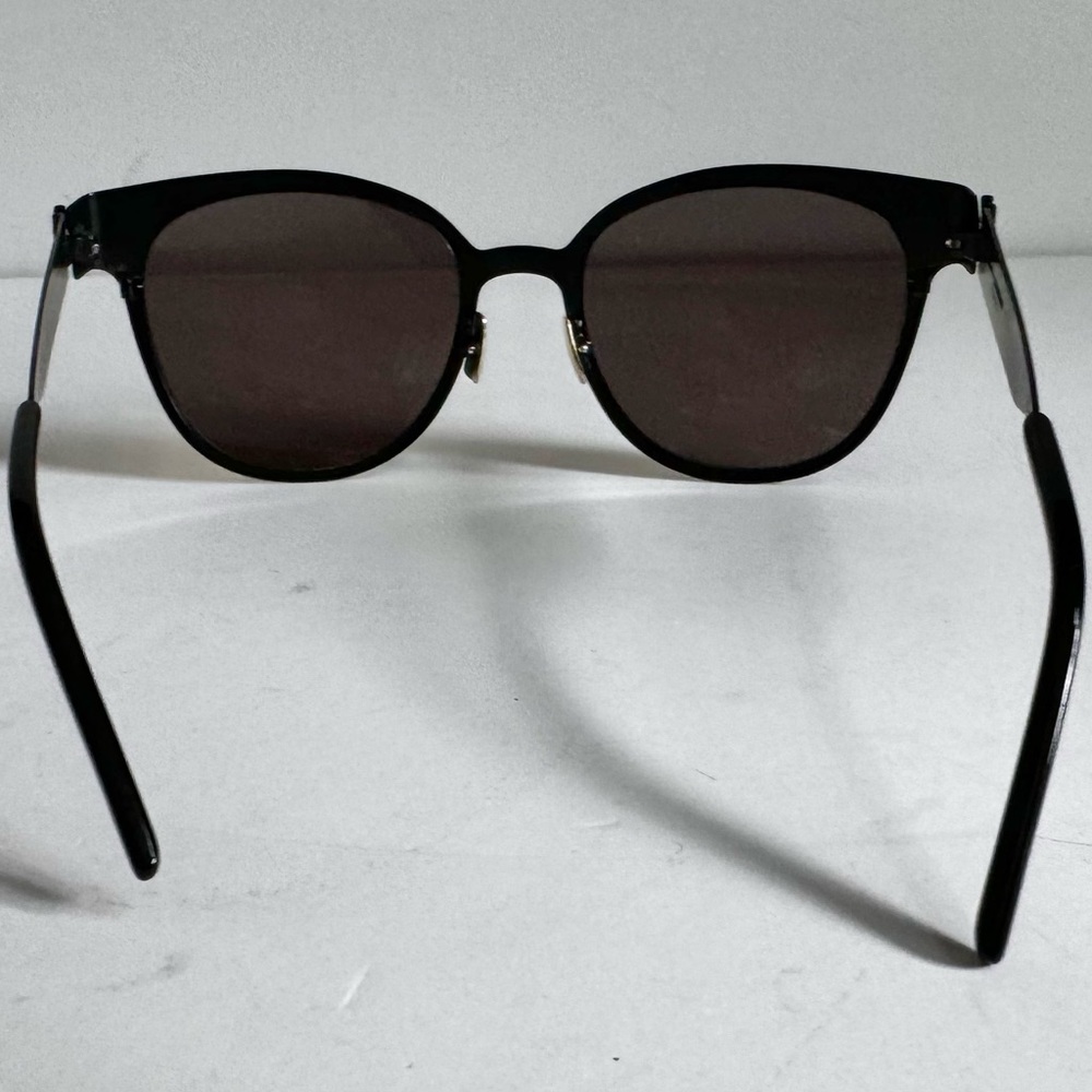 Yves Saint Laurent YSL black matte metal sunglasses - Picture 5 of 13